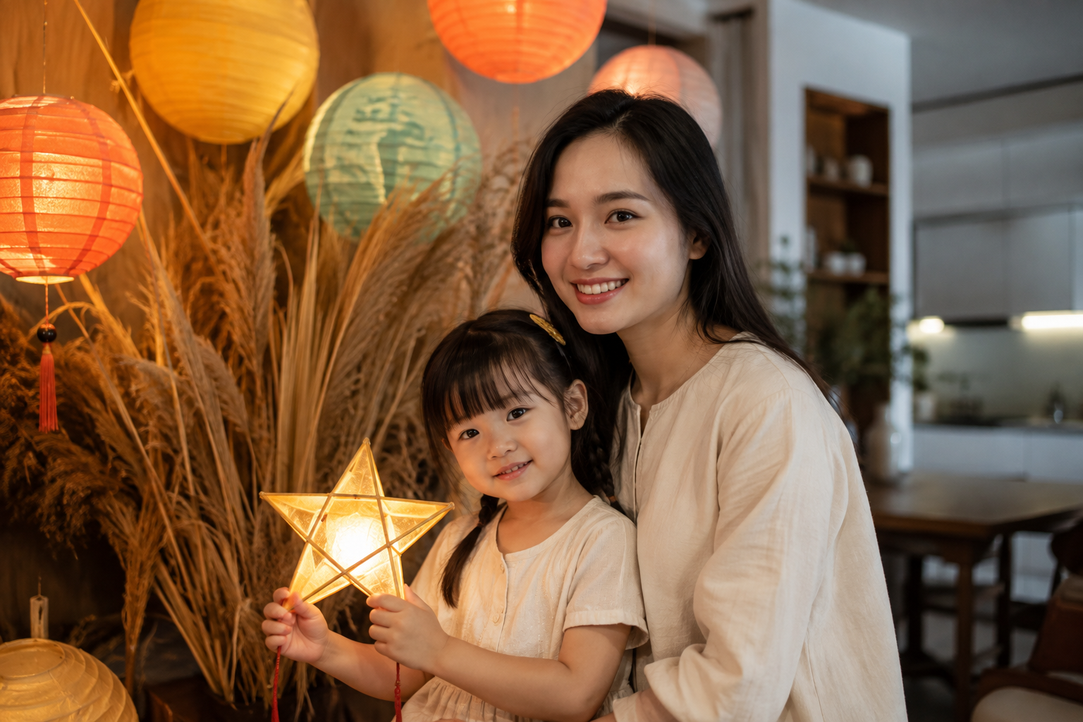 Góc Check-In Trung Thu Đẹp: Hướng Dẫn 5 Bước Setup Tại Nhà