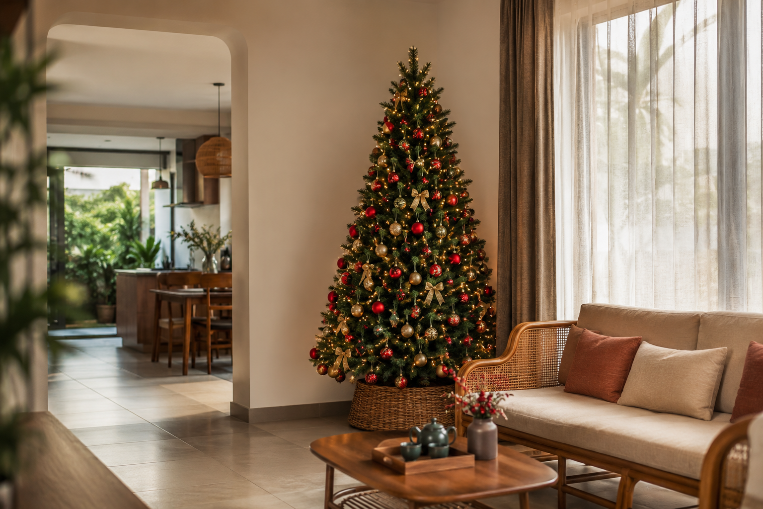 Hướng Dẫn 5 Bước Chọn Size Cây Thông Noel Chuẩn Cho Mọi Nhà