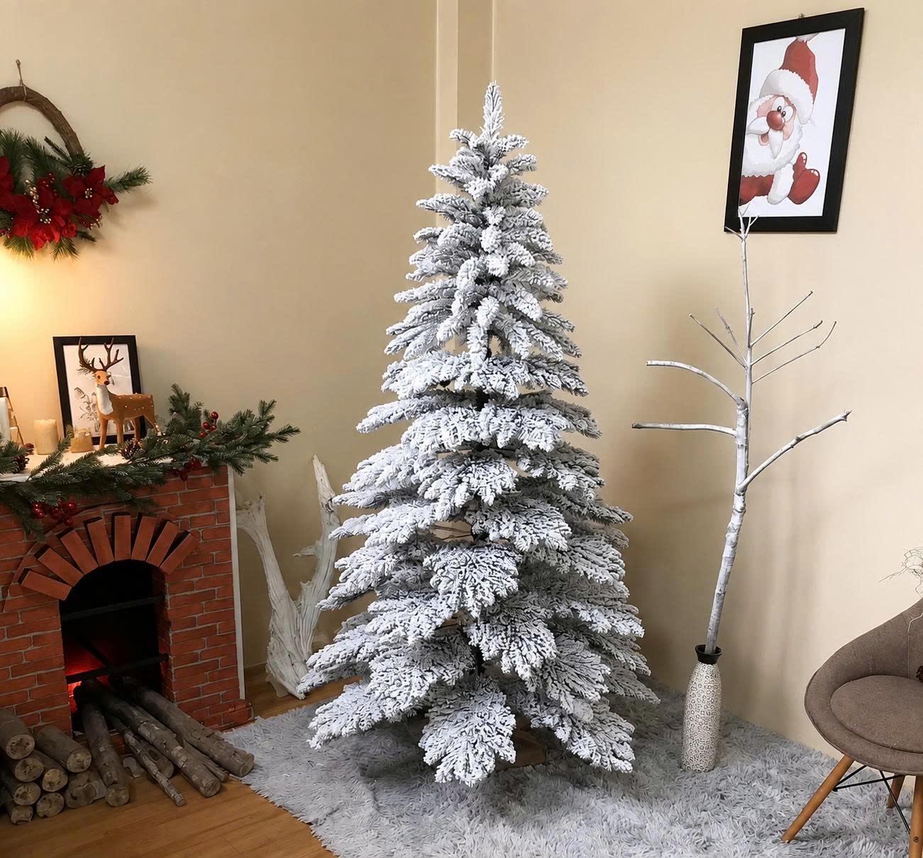 Cây Thông Tuyết Levo Dày Rậm C38 Trang Trí Noel Giáng Sinh ( Nhiều Size )