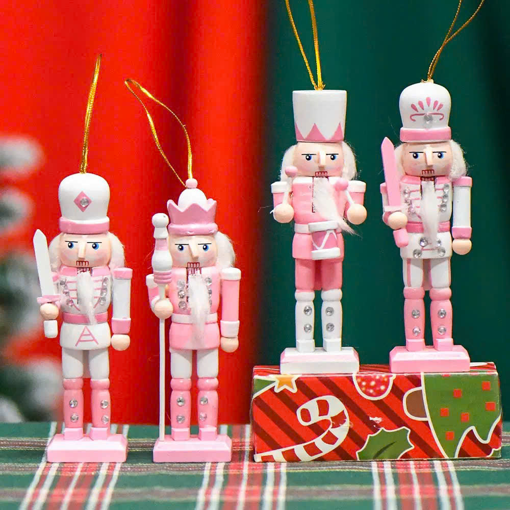MÔ HÌNH LÍNH CHÌ BẰNG GỖ TRANG TRÍ GIÁNG SINH DECOR NOEL