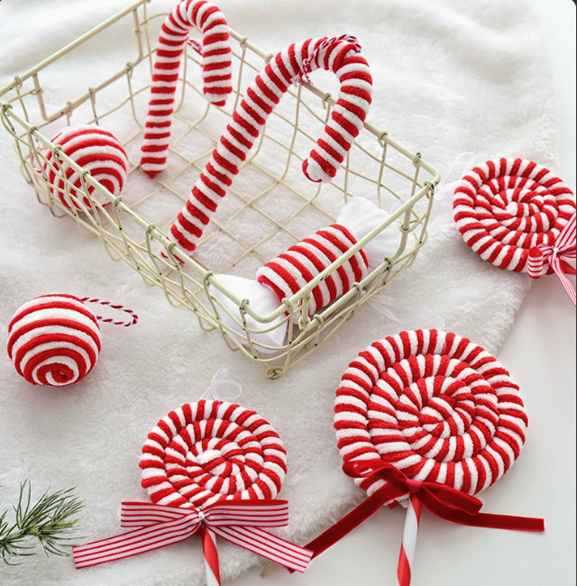 Phụ Kiện Treo Giáng Sinh Gậy13 Decor Cây Thông Noel