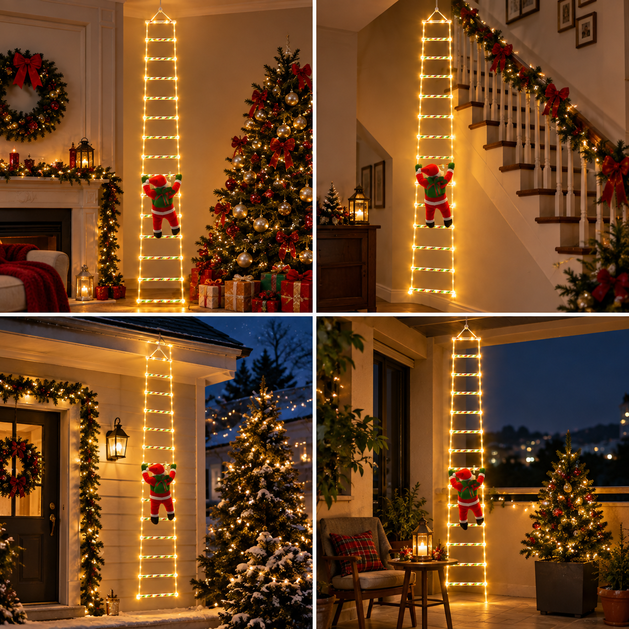 THANG ĐÈN LED LE14 TRANG TRÍ NOEL, GIÁNG SINH